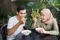 Bakso. indonesian meatball street food with soup