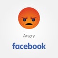 Baku, Azerbaijan - April 23, 2019: Facebook new like button. Emoji