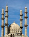 Heydar Mosque in Baku, Azerbaijan Royalty Free Stock Photo