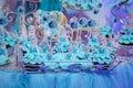 Frozen`s magic in a Candy Bar . Frozen Party Birthday Ideas for Candy Bar . Baku, Azerbaijan . 16.12.2018