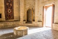 BAKU, AZERBAIJAN - JUNE 8, 2018: Interior of the Palace of the Shirvanshahs in Baku, Azerbaij