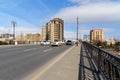 Javanshir Bridge former Gagarin bridge in Baku. Azerbaijan