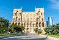 Baku, Azerbaijan - May 22, 2019: Government`s House on Freedom square