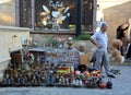 Souvenir and antique shops in Old city Icheri Sheher