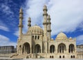 Baku. Azerbaijan. 04.12.2017 year. Beautiful mosque named after Heydar Aliyev