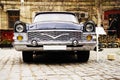 BAKU, AZERBAYJAN - AUGUST 15, 2017: The GAZ-14 Chayka on the retro cars show