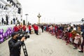 Baku,Azerbayjan, 10 may,2017 : Cameraman shooting a live concert