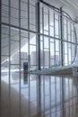 BAKU - July 16: Interior of Heydar Aliyev Center Museum in Baku, Azerbaijan.