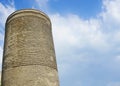 Baku Maiden Tower Front View Royalty Free Stock Photo