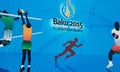 Baku - MARCH 21, 2015: 2015 European Games posters