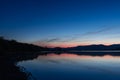 Bala Lake at Dusk Royalty Free Stock Photo