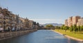 Balaguer city and Segre river