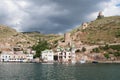 Balaklava views, fortress Cembalo, Crimea