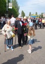 Balakovo, Saratov region, Russia. 09 may 2010. May 9 holiday. victory day.