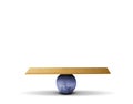 Balance board Royalty Free Stock Photo