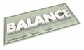 Balance Money Check Bank Account Budget