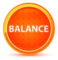 Balance Natural Orange Round Button