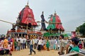 Balance play at puri odisha during rathayatra