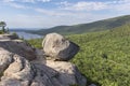 Balance Rock in Acadia National Park