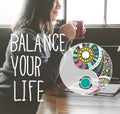 Balance Your Life Equality Steady Concept Royalty Free Stock Photo