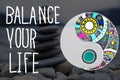 Balance Your Life Equality Steady Concept Royalty Free Stock Photo