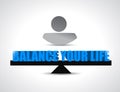 Balance your live concept illustration design