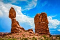 Balanced Rock - Arches National Park - Moab, Utah Royalty Free Stock Photo