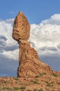 Balanced Rock At Arches National Park Royalty Free Stock Photo