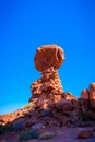 Balanced Rock at the Arches National Park, Utah, USA