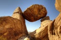 Balanced Rock Big Bend National Park Royalty Free Stock Photo