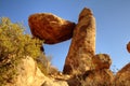 Balanced Rock Big Bend National Park Royalty Free Stock Photo