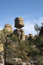 Balanced rock at Chiricahua Royalty Free Stock Photo