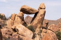 Balanced Rock located within Big Bend National Park, Texas Royalty Free Stock Photo