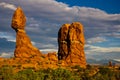 Balanced Rock Sunset Royalty Free Stock Photo