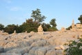 Stone Stacks at Kamenjak Viewpoint, Croatia