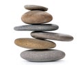 Balanced stone tower Royalty Free Stock Photo