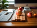 Balanced worklife desk snack yoga mat