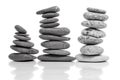 Balanced zen stones Royalty Free Stock Photo