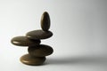 Balancing pebbles Royalty Free Stock Photo
