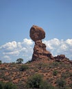 Balancing Rock in Arches National Park Royalty Free Stock Photo