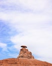 Balancing Rock on Hill Royalty Free Stock Photo