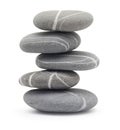 Balancing stones Royalty Free Stock Photo