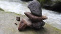 Balancing stones Royalty Free Stock Photo