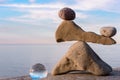 Balancing of stones