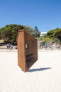 Balancing Wooden Geometric Sculpture