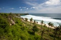 Balangan beach surf spot in Bali