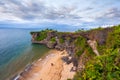Balangan beach view, Jimbaran, South Kuta, Bali, Indonesia. Royalty Free Stock Photo