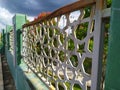 Balangan mosque fence, South Kalimantan, Indonesia