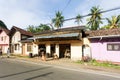 Balapitiya, Sri Lanka - DECEMBER 2015 - Standard of urban working places in Balapitiya