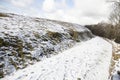 Balas Knap long barrow in England Royalty Free Stock Photo